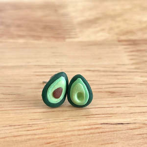 avocado earrings australia