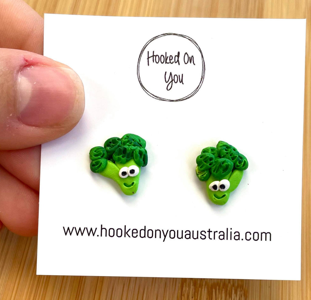 vegetable earrings