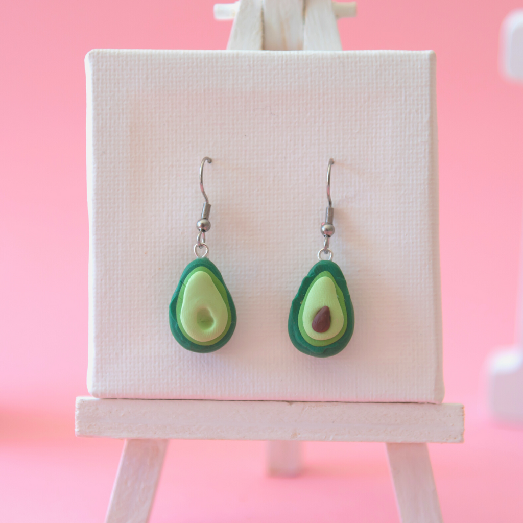 avocado earrings australia