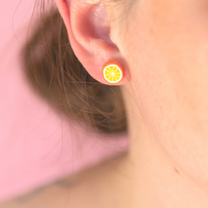 food earrings